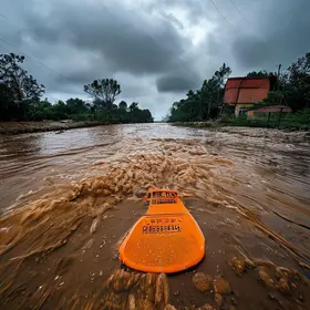 alerta laranja de chuvas intensas em Cachoeiro de Itapemirim