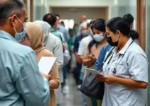 pacientes enfrentam longa fila para marcar exames em Cachoeiro