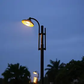 QR Code em postes de iluminação pública
