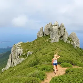 caminhada até a Pedra do Índio
