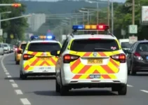Operação abordando veículos em Cachoeiro de Itapemirim