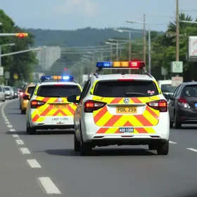Operação abordando veículos em Cachoeiro de Itapemirim