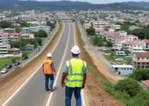 vistoria em área ocupada na BR-482