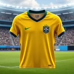 camisa oficial do Brasil