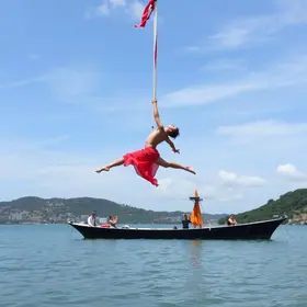 Voo acrobático em Cachoeiro