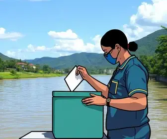 votação em Cachoeiro de Itapemirim